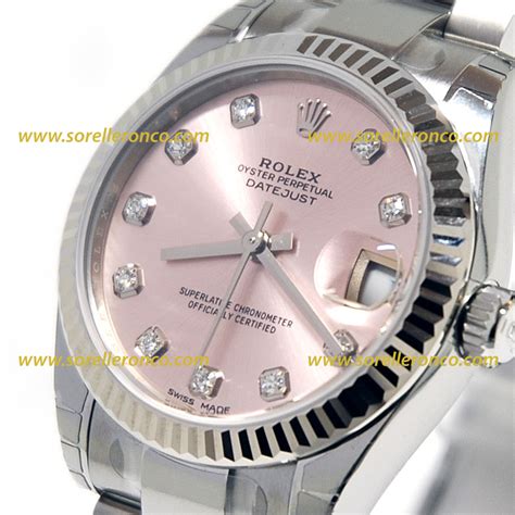 rolex datejust quadrante rosa prezzo|rolex datejust prezzi.